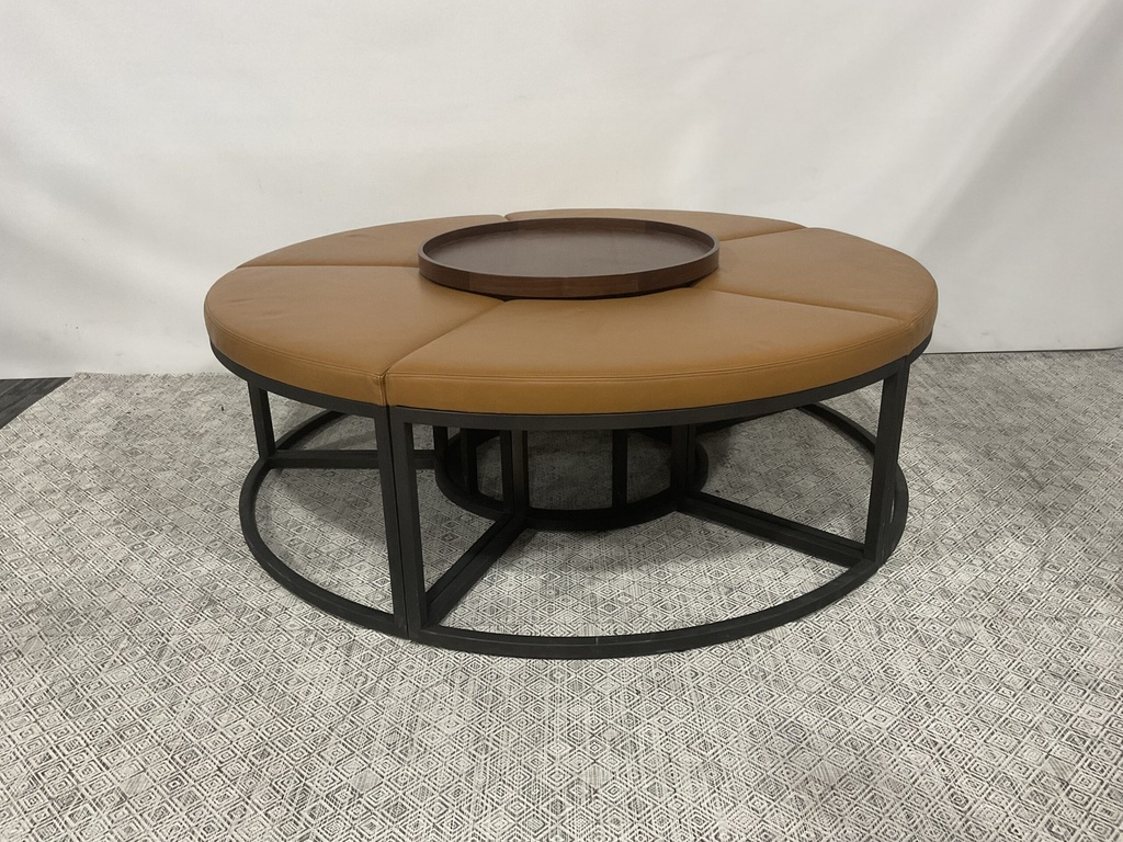 Integrated Table with Stools