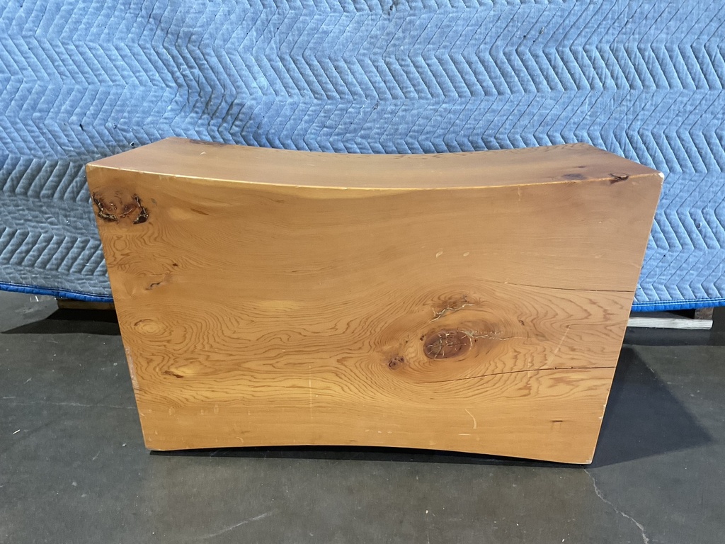 Wood Saddle Stool