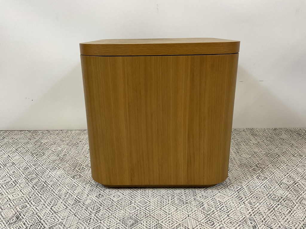 Elevation Square Drum Table