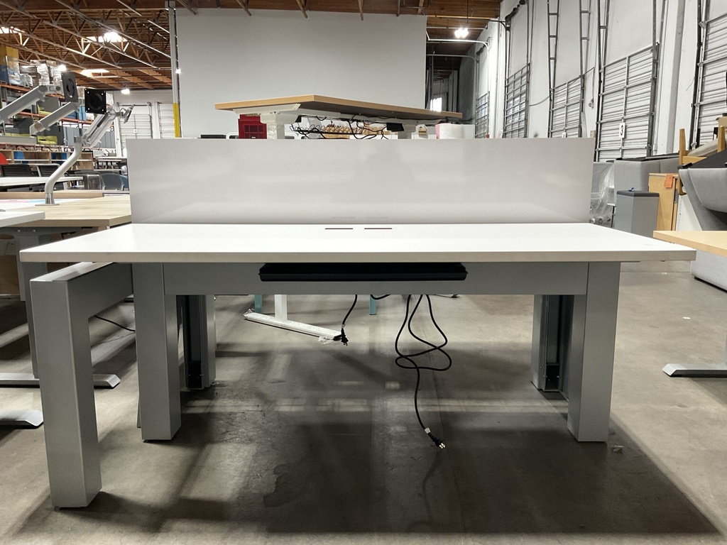 Integrated Height Adjustable Benching