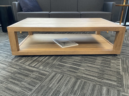 [6192] Oak Coffee Table