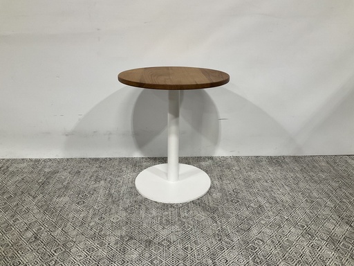 [8768] Pedestal Side Table