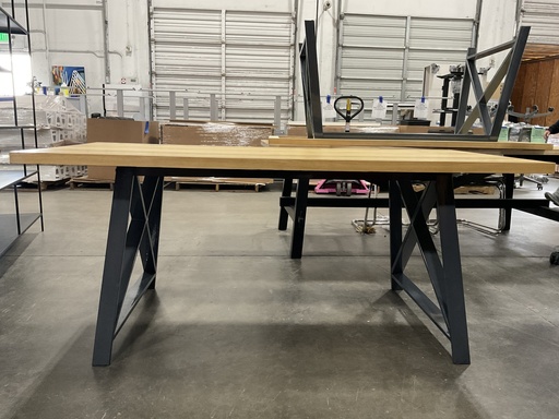 [7072] Rectangular Wood Table