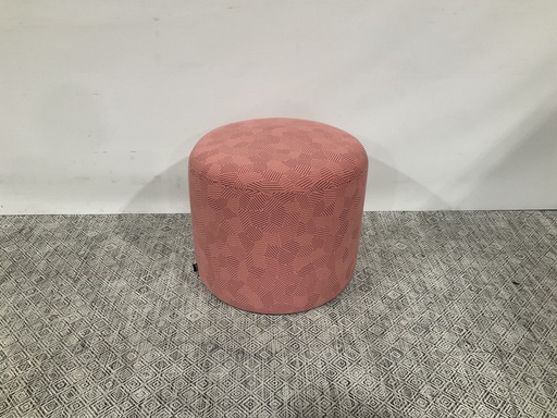 [8676] Round Bon Pouf Ottoman