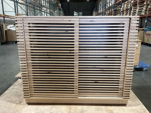 [7979] Sliding Door Credenza