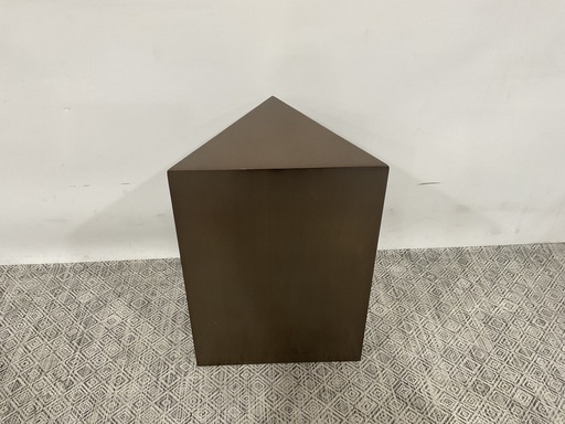 [8457] Tri Brushed Bronze Side Table