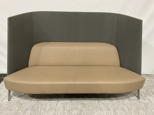[7871] Fractal Settee High Back